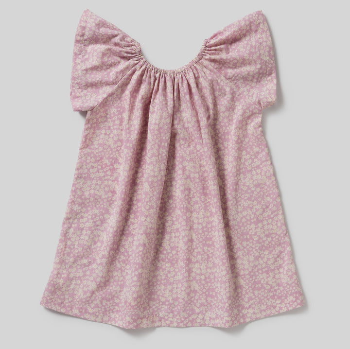 Pretty Dress in Pink Butterflies